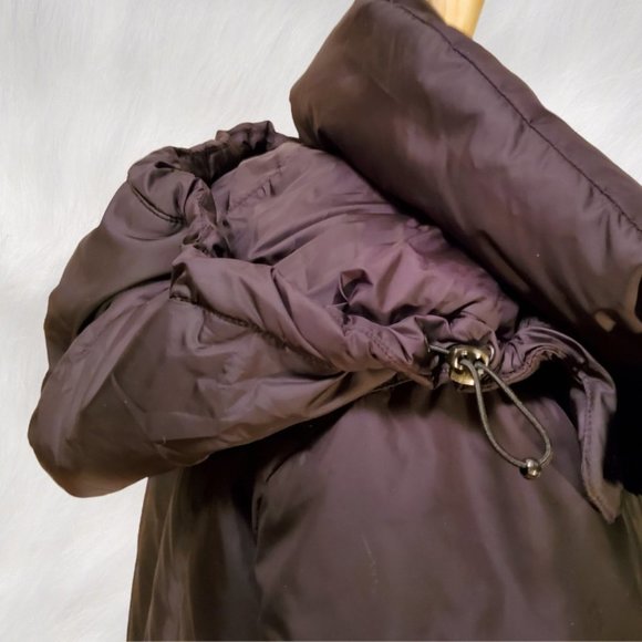 Cole Haan Knee-Length Black (80%) Down Puffer Coat Size M - Picture 13 of 16